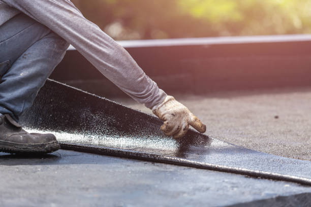 Professional Basement Waterproofing technician working in Hartford, AL